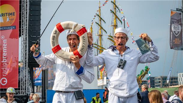 Matrosen bei den MaritimenTagen