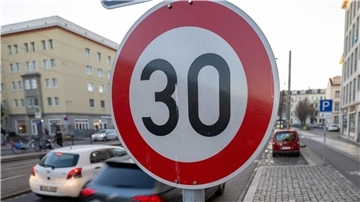 Die Messestadt Leipzig nimmt an einem Verkehrsversuch zu mehr Tempo 30 teil.