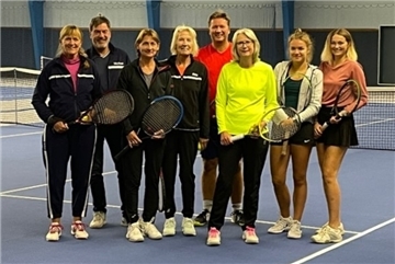 Die Tennishalle am Friedeburgpark in Nordenham