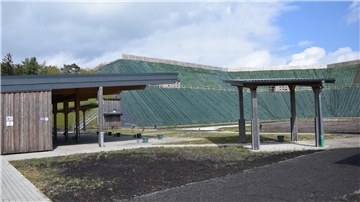 Die modernisierte und erweiterte Schießanlage in Rhadereistedt, die aus zwei voneinander unabhängigen Wurfscheibenständen für die Disziplinen Skeet, Trap und Parcours besteht. 