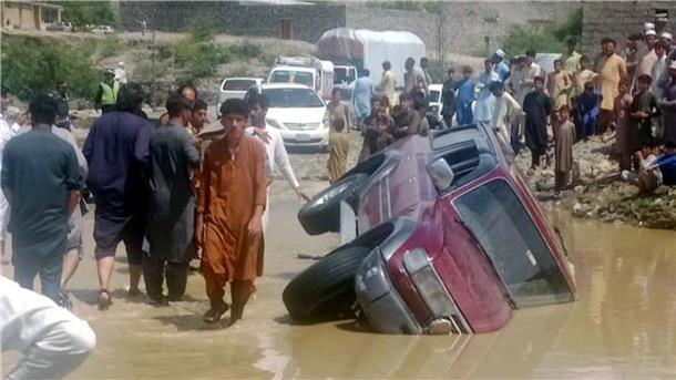 Die Monsunzeit bringt Pakistan erneut an die Belastungsgrenze.