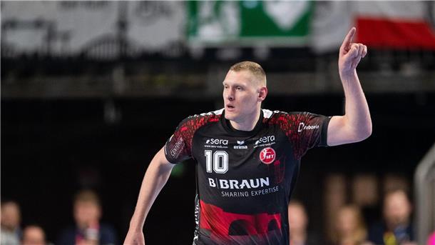Deutsches Trio und Montpellier kämpfen um die Krone Die MT Melsungen, hier Rückraumspieler Dainis Kristopans, steht erstmals in einem internationalen Final Four.