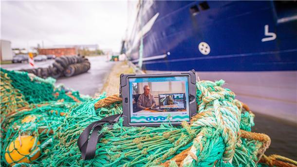 Die Navigation mit dem Tablet zu den einzelnen Stationen erfolgt mittels GPS-Ortung des Gerätestandpunktes.