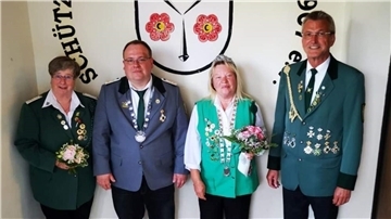 Die neuen Majestäten des Schützenvereins Loxstedt