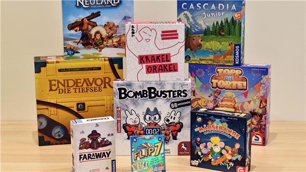 Diese Titel können „Spiel des Jahres“ 2025 werden Die nominierten Spiele der Auszeichnungen „Spiel des Jahres“, „Kennerspiel des Jahres“ und „Kinderspiel des Jahres“ für das Jahr 2025.