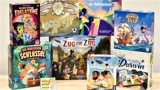 Nominierte zum „Spiel des Jahres 2024“ vorgestellt Die nominierten Spiele für das Jahr 2024.