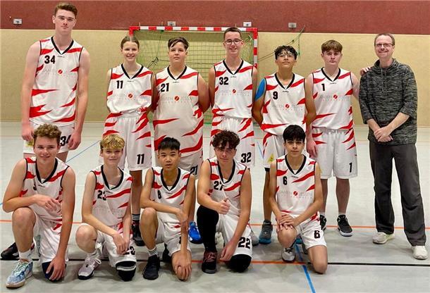 U16-Basketballmannschaft des SV Nordenham