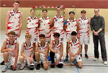 U16-Basketballmannschaft des SV Nordenham