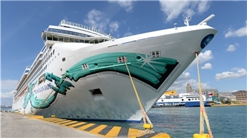 Die «Norwegian Jade» ist eines von drei Kreuzfahrtschiffen der US-Reederei Norwegian Cruise Line, die im Sommer wieder fahren sollen.