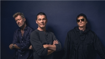 Die norwegische Band a-ha mit Magne Furuholmen (l-r), Morten Harket und Pal Waaktaar-Savoy (undatierte Aufnahme).