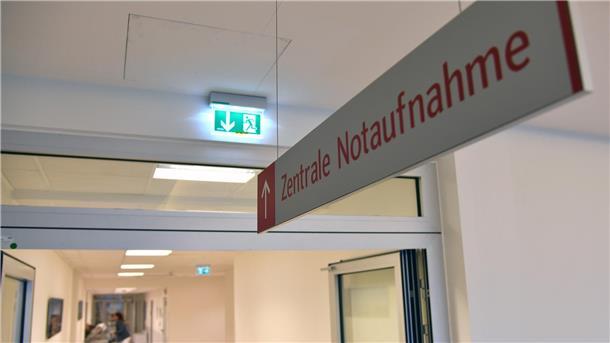 Chaos im Krankenhaus: Patienten müssen bis zu 14 Stunden in der Notaufnahme warten Notaufnahme im Klinikum Reinkenheide