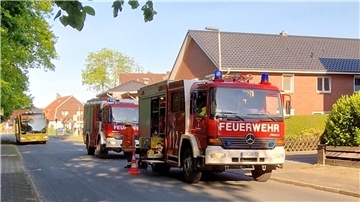 Die Orstfeuerwehr Spaden kümmerte sich um den vollgelaufenen Keller.