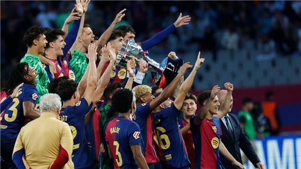 Barça-Party geht weiter - trotz Pleite beim Heim-Finale Die Party geht weiter.