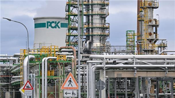 Die PCK-Raffinerie in Schwedt versorgt große Teile Nordostdeutschlands mit Benzin und Diesel.