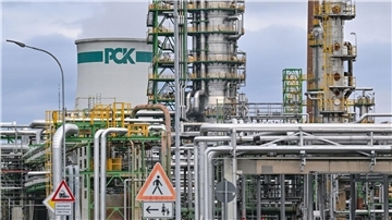 Die PCK-Raffinerie in Schwedt versorgt große Teile Nordostdeutschlands mit Benzin und Diesel.