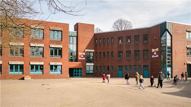 Magistrat Bremerhaven beschließt Neubau der Pestalozzischule Die Pestalozzischule am Leher Tor 21 in Bremerhaven.