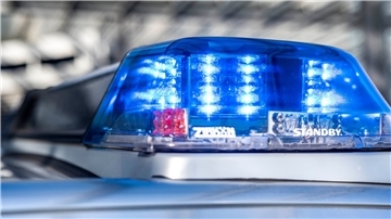 Die Polizei hatte am Freitagabend Eishockeyfans im Visier.