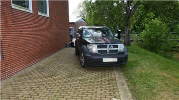 Der gestohlene Dodge Nitro 