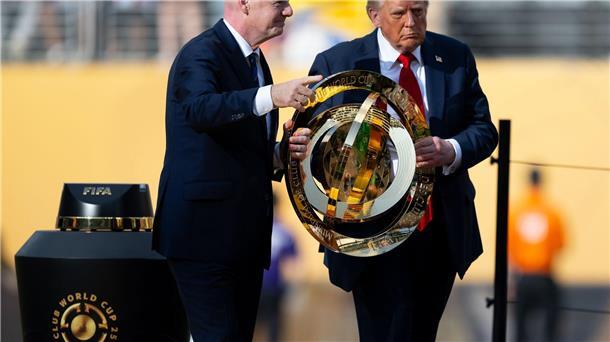 DFB-Dementi: Kein Interesse an Club-WM 2029 Die Premiere der Club-WM wurde zu einer Show auch für US-Präsident Trump (Archivbild).