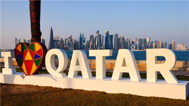 Die Promenade Corniche in Doha war ein Blickfang bei der WM. Der Tourismus in Katar hat seit dem Turnier zugenommen.