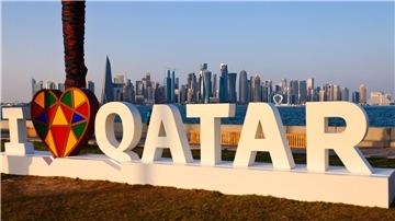 Die Promenade Corniche in Doha war ein Blickfang bei der WM. Der Tourismus in Katar hat seit dem Turnier zugenommen.
