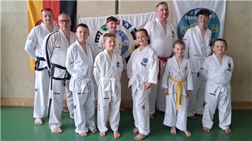 Taekwon-Do-Prüfung beim Blexer TB