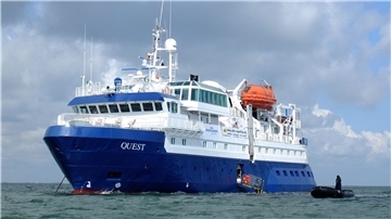 Die „Quest“ fährt dieses Jahr von Hamburg aus auf Expedition ins norddeutsche Wattenmeer. 