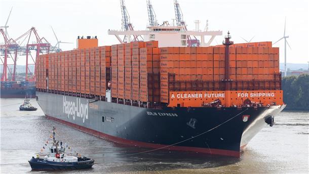 Hapag-Lloyd rechnet mit weiter rückläufigem Gewinn Die Reederei Hapag-Lloyd verzeichnete bereits 2023 einen Umsatz- und Gewinneinbruch.