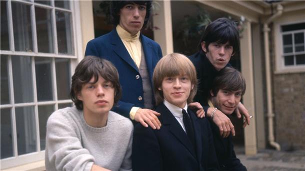 Stones-Sänger und ewige Rock-Ikone: Mick Jagger wird 80 Die Rolling Stones 1964: Mick Jagger (l-r), Bill Wyman, Brian Jones, Keith Richards und Charlie Watts.