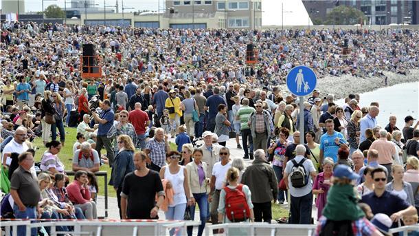 Die Sail 2015 hatte Menschenmassen nach Bremerhaven gelockt.