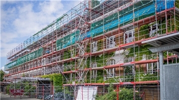Die Sanierung der Fritz-Husmann-Grundschule. Foto: Hartmann
