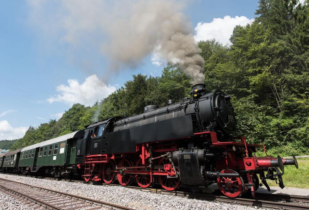 Die Sauschwänzlebahn im Schwarzwald war in der „Eisenbahn-Romantik“ immer wieder Thema.