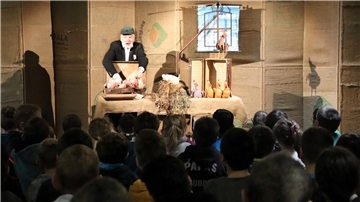 Kinder an der Janusz-Korczak-Schule