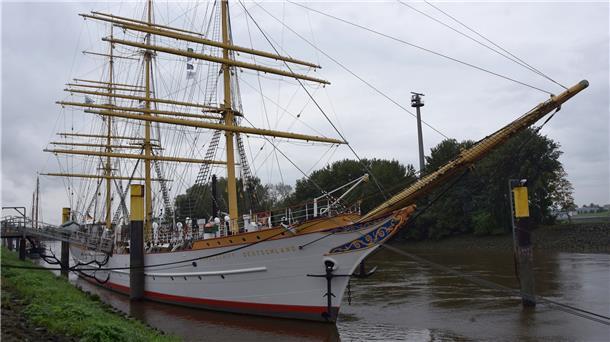 Die „Schulschiff Deutschland“ wurde 1927 bei Tecklenborg in Bremerhaven-Geestemünde gebaut.