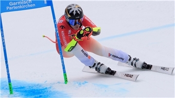 Die Schweizerin Lara Gut-Behrami feierte in Garmisch-Partenkirchen ihren ersten Saisonsieg.