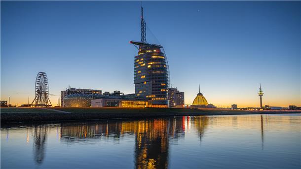 Die Skyline von Bremerhaven ist die bekannteste Ansicht der Stadt. Aber es gibt noch viel mehr zu entdecken - auch abseits der bekannten Plätze.
