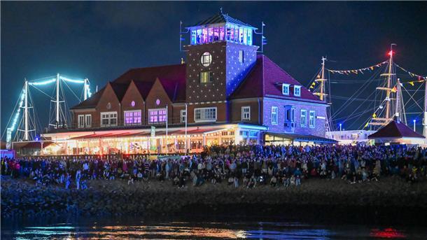 Die Strandhalle in Bremerhaven.