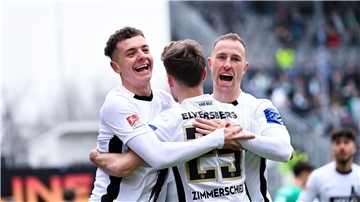 Die SV Elversberg hat das Zweitliga-Heimspiel gegen Greuther Fürth gewonnen.