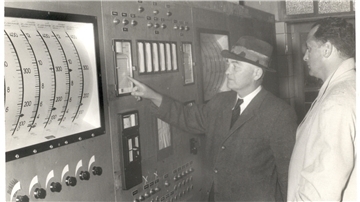 Die Technik im Gaswerk.