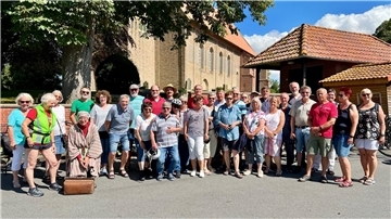 Die Teilnehmer der "LiteRADTour" erlebten einen schönen und interessanten Tag.