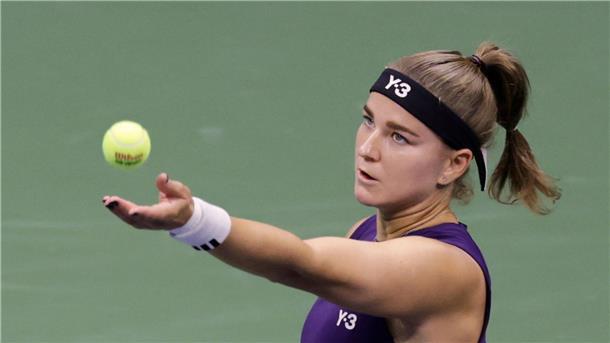 Die Tschechin Karolina Muchova war im Viertelfinale angeschlagen.