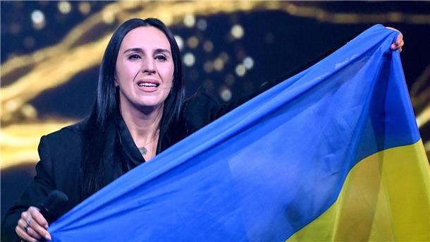 Russland fahndet nach Eurovisions-Siegerin Jamala Die ukrainische Sängerin Jamala während der Show „Germany 12 Points - der deutsche ESC-Vorentscheid“ im März vergangenen Jahres.
