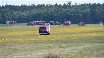 Die Unfallstelle befand sich auf dem nicht-militärischen Teil des Flughafens Nordholz, 50 Meter neben der Start- und Landebahn in einem Maisfeld.