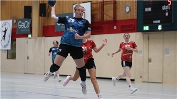 Handballfrauenspiel der HSG Unterweser