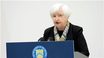 Die US-amerikanische Finanzministerin Janet Yellen schaut sehr besorgt auf einen möglichen Zahlungsausfall.