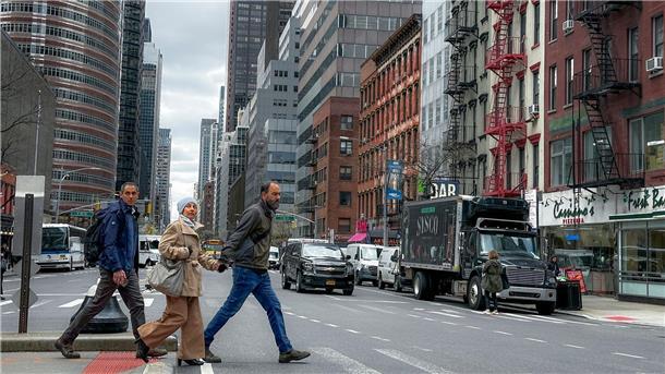 Die US-Millionenmetropole New York.