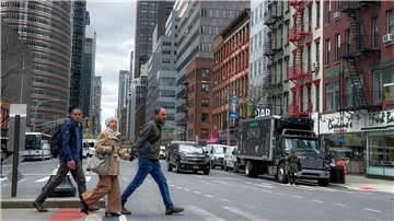 Die US-Millionenmetropole New York.