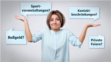 Die Verwirrung ist groß: Wer darf wo mit wem feiern? Die Regeln sind in der Stadt Bremen anders als in Bremerhaven. Auch für Niedersachsen gelten andere Bestimmungen.