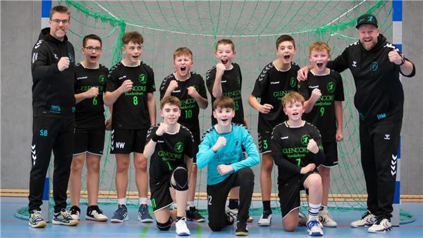 Handball-Jugend D der HSG Unterweser