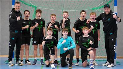 Handball-Jugend D der HSG Unterweser